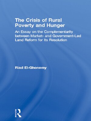 cover image of The Crisis of Rural Poverty and Hunger